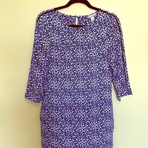 Cute patterned H&M midi dress!!